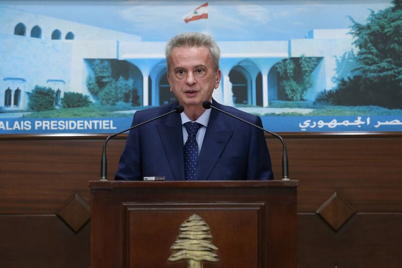 Riad Salameh has denied all the charges against him. Reuters