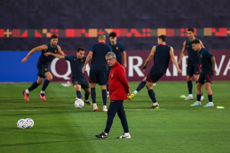 Portugal manager Fernando Santos. EPA