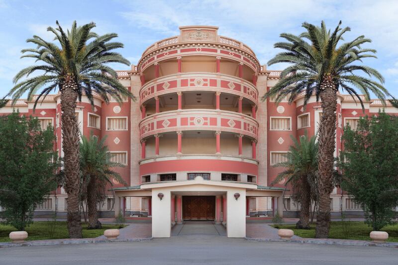 The Red Palace in Saudi Arabia. Photo: PIF