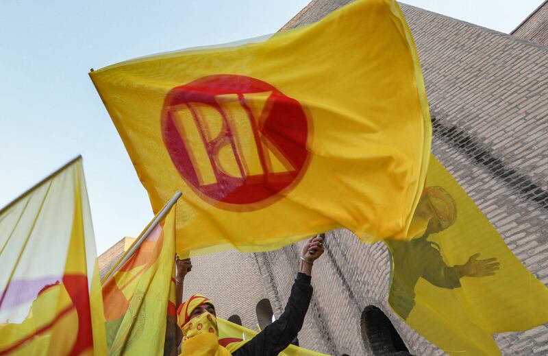 The KDP announced in March that it would boycott the elections. AFP