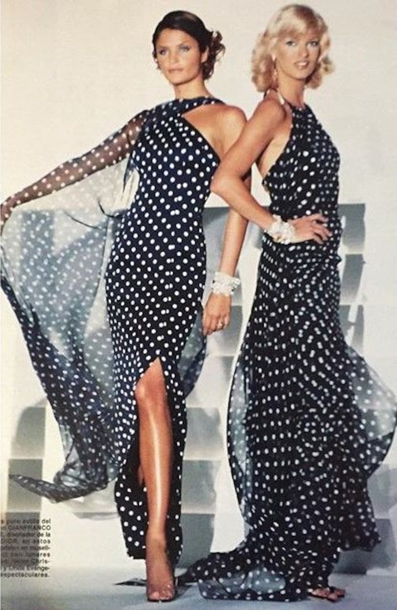 Christian Dior by Gianfranco Ferre haute couture, 1990. Photo: Dior