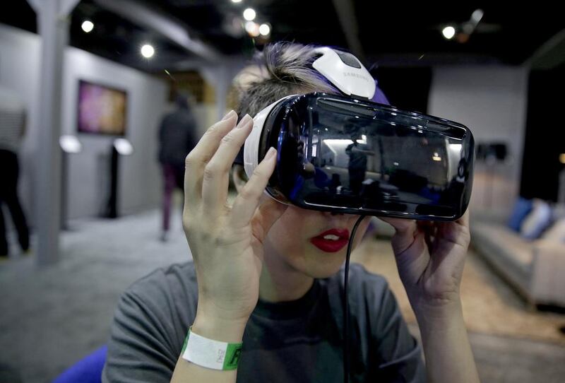 The Oculus virtual reality headset. Eric Risberg / AP Photo