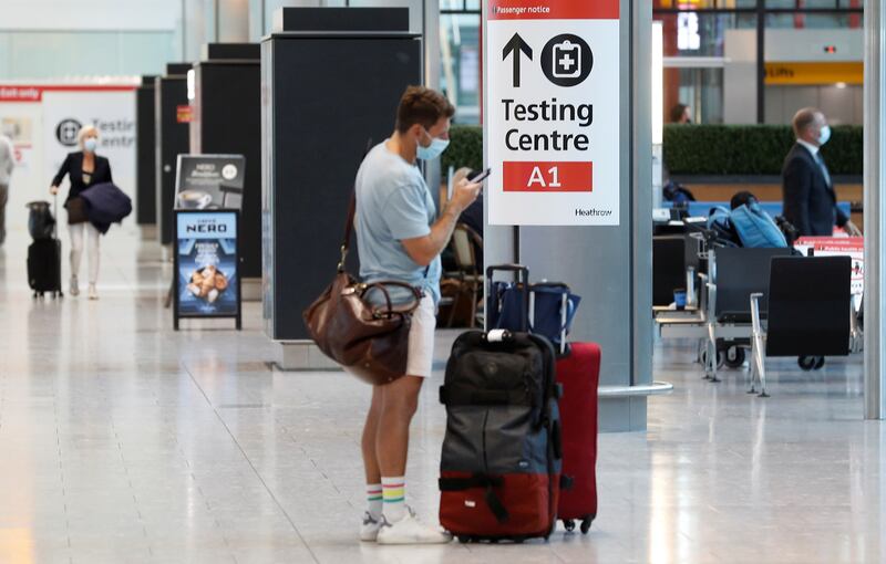 Travellers to the UK will soon have one less test to worry about. Reuters