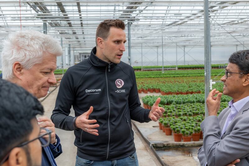 UAE academics are keen to collaborate with companies and universities in the Netherlands on robotics in agriculture. Photo: Rolf van Koppen