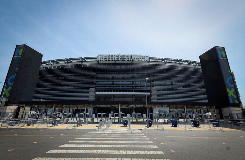 The MetLife Stadium in East Rutherford, New Jersey, will host the 2026 Fifa World Cup final. Reuters