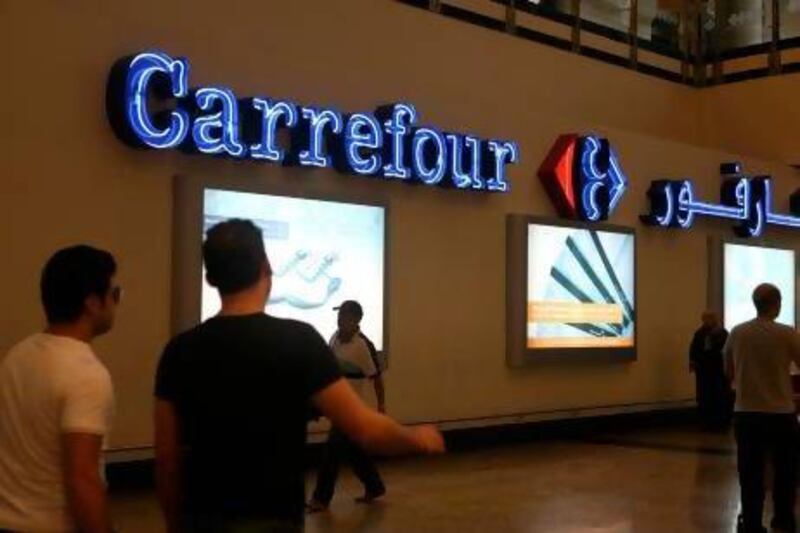 Carrefour in Mall of the Emirates, Dubai. Pawan Singh / The National