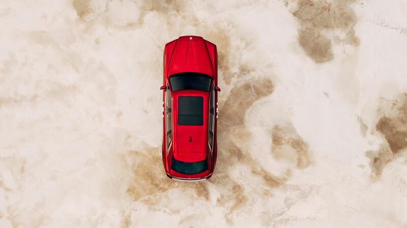 The rear passengers can be separated from the boot by a glass partition, stopping passengers from freezing (or, in the UAE, boiling) when the tailgate is open. Rolls-Royce