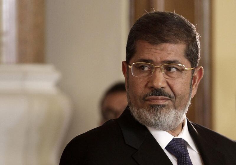 IEgypt’s former president Mohammed Morsi is facing three trials on a wide range of charges, many of which carry the death penalty. Maya Alleruzzo / AP