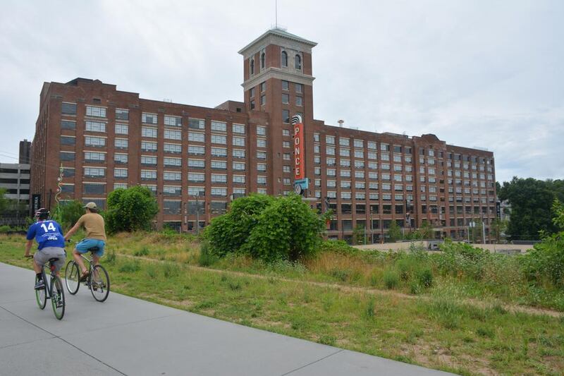 Ponce City Market is on the eastern section of the Atlanta Beltline (Photo by Rosemary Behan)