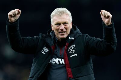 West Ham manager David Moyes has seen his team lose just once in five games. AFP