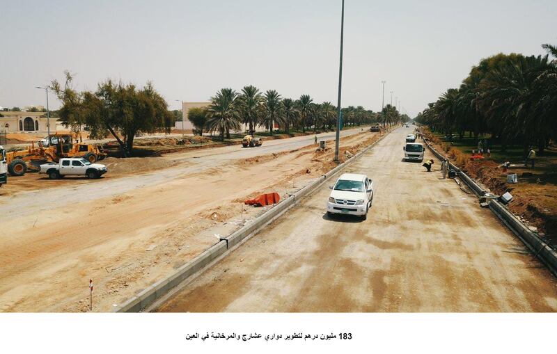 Construction begins on a Dh183 million project to improve roads in Al Ain. Wam