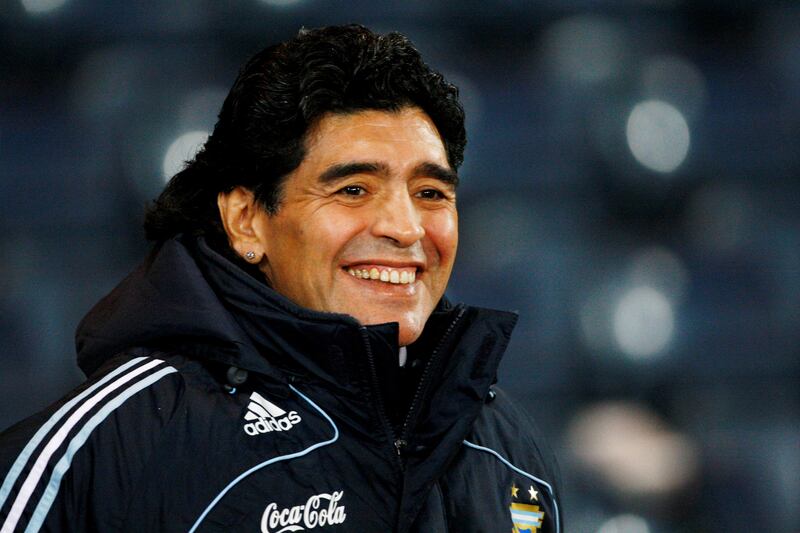 Belongings from Diego Maradona's estate will go on sale. Reuters