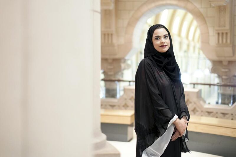 Dr Mona Al Ali aims to change the way her fellow Emiratis view museums by examining their opinions and looking at ways that will connect the people with their history. Reem Mohammed / The National