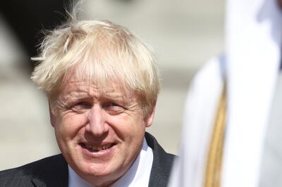 The UAE and UK are 'natural partners', Prime Minister Boris Johnson told 'The National'. Getty