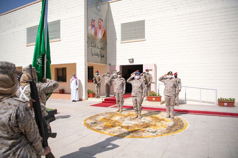 The change in early 2021 to allow women into the Saudi military came as part of the kingdom's Vision 2030 programme.