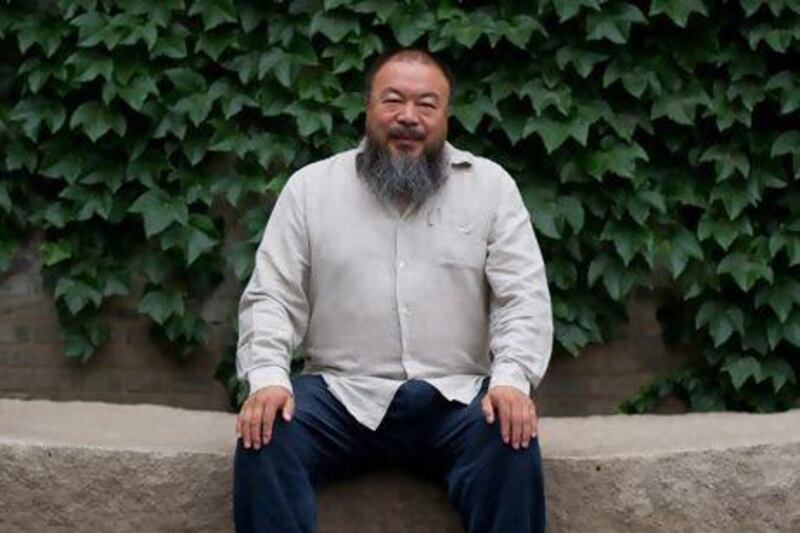 Ai Weiwei says that when he was detained in 2011, "I thought: when I'm out, I'd like to do something related to music". Ed Jones / AFP