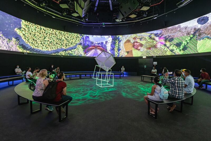 Interior of Canada Pavilion. Suneesh Sudhakaran / Expo 2020 Dubai