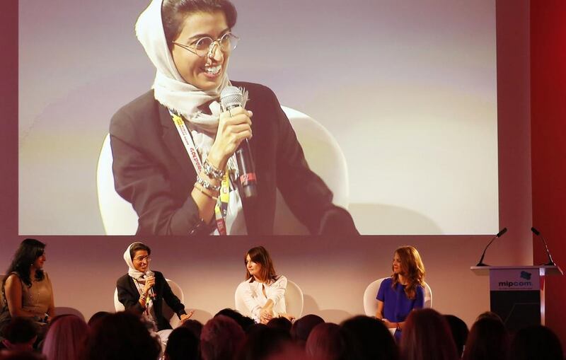 “We might not be ‘Hollywood’ or ‘Bollywood’ yet, but we are open to different cultures and our media industry is growing rapidly,” Noura Al Kaabi, chief executive of twofour54 says. Courtesy twofour54