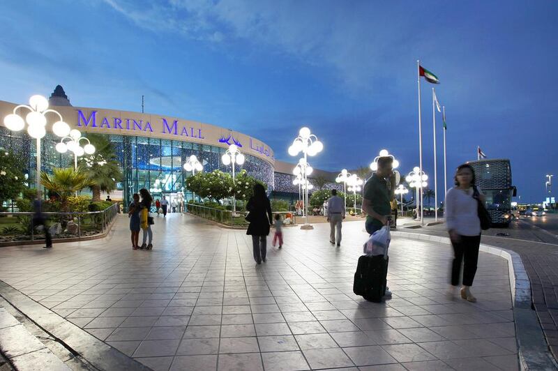 Marina Mall was one of the first malls to open in Abu Dhabi. Rich-Joseph Facun / The National