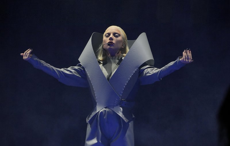 Lady Gaga performs onstage during The Chromatica Ball Tour at Met Life Stadium in East Rutherford, New Jersey. Getty Images