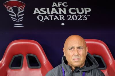 Qatar's Spanish manager Marquez Lopes. AFP