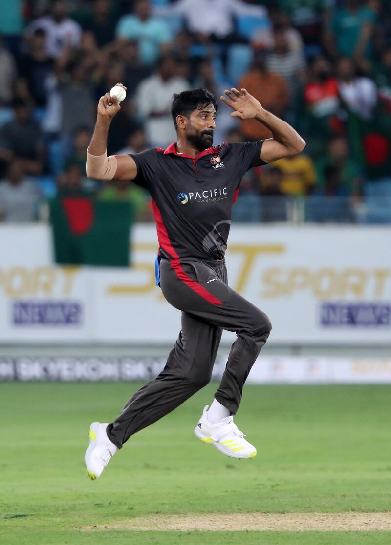 Zawar Farid: Seam-bowling all-rounder who has just recently established himself in the side, having been on the fringes of the squad for the past three years. Chris Whiteoak / The National