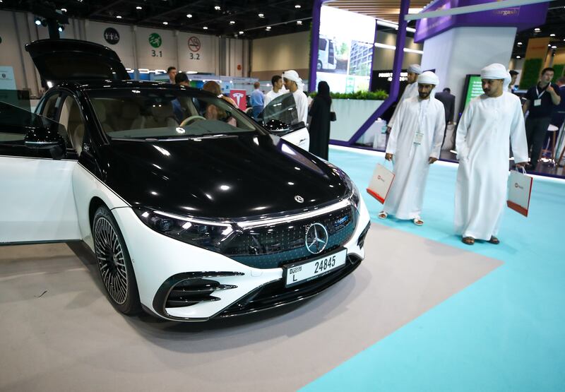 More than 5,000 professionals representing leading companies in the EV industry are in Abu Dhabi 