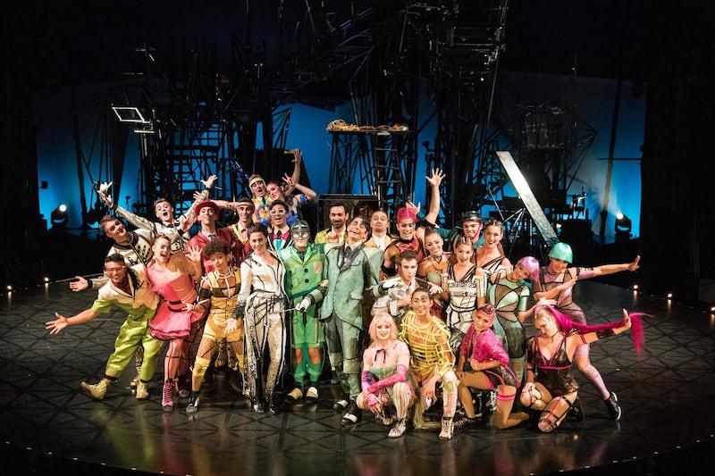 The cast of Cirque du Soleil's Bazzar. Courtesy Cirque du Soleil