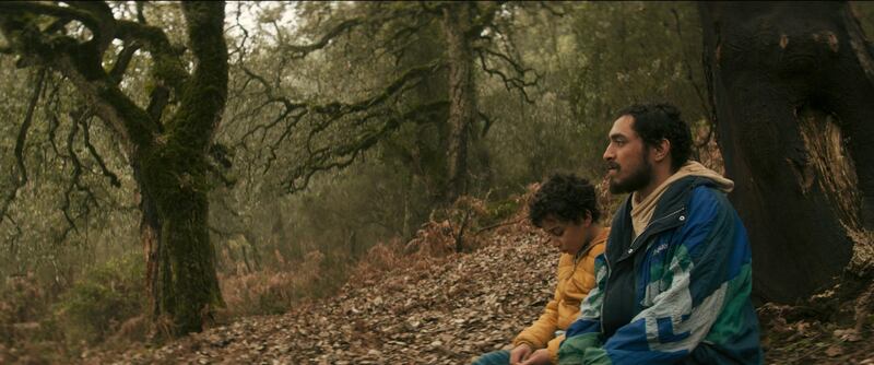 Behind The Mountains features a man who takes his son on a journey through the Tunisian wilderness. Photo: Metafora Production