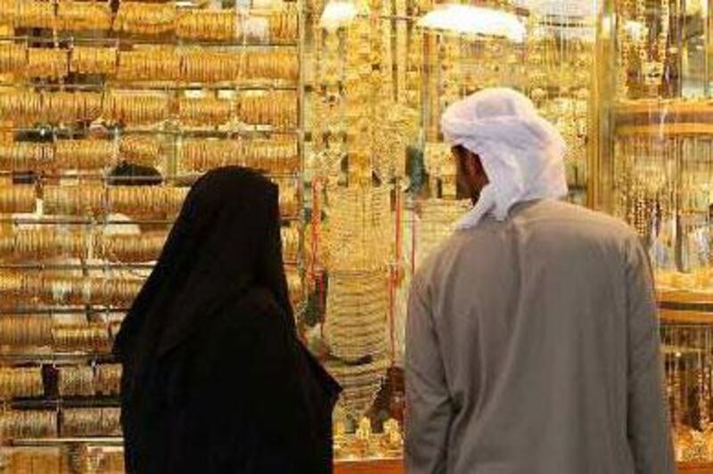 Gold sales have jumped as expatriates stock up before returning home for the summer.