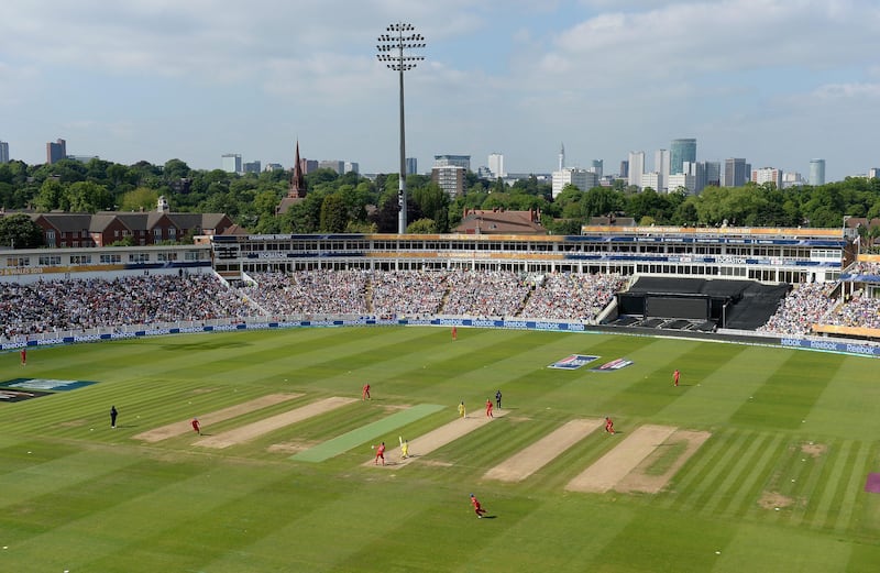 BIRMINGHAM, ENGLAND - JUNE 08:  General view of play during the ICC Champions Trophy group A match between England and Australia at Edgbaston on June 8, 2013 in Birmingham, England.  (Photo by Gareth Copley/Getty Images) *** Local Caption ***  170164056.jpg