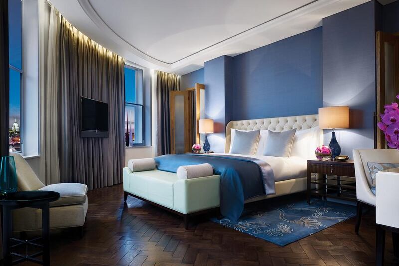 The Corinthia in central London has all the business trimmings an executive traveller needs including hyper-fast internet – but it comes at a hyper price. Courtesy Corinthia Hotel London