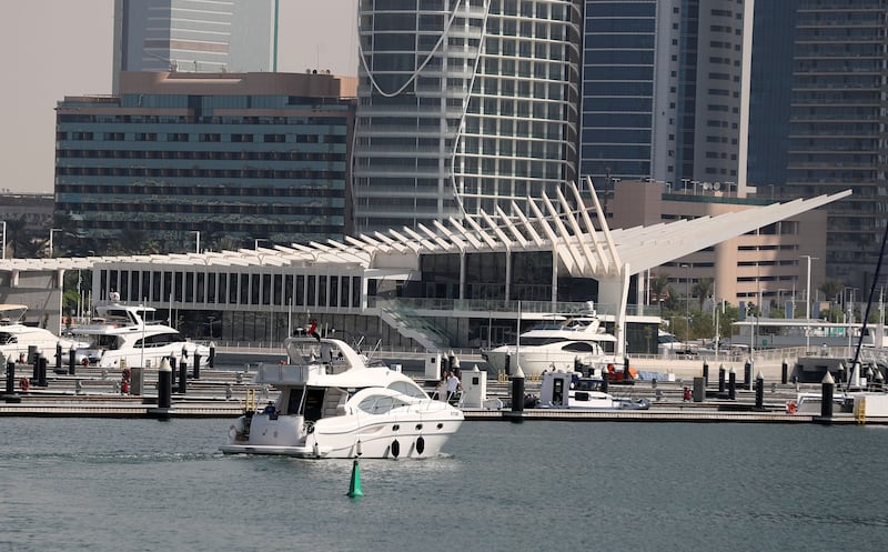 Boat owners can moor their vessels at Dubai Harbour, including large yachts measuring up to 160 metres in length.