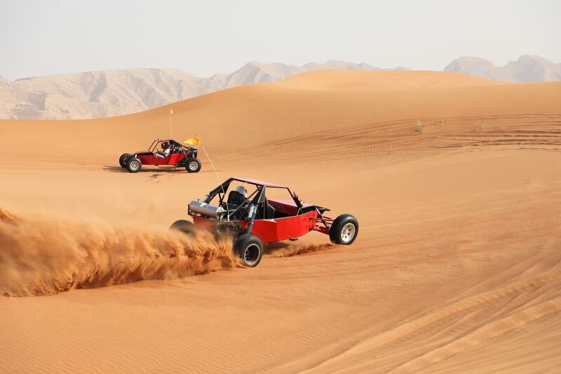 Dubai's OceanAir Travel's desert dune-bashing experience is the world's best bucket-list experience says Tripadvisor. Photo: OceanAir Travel