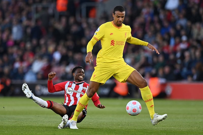 Joel Matip – 7. The 30-year-old looked a little nervous early on but grew in authority as the game developed. He was delighted to score the winning goal, even if he didn’t know much about it.
AFP