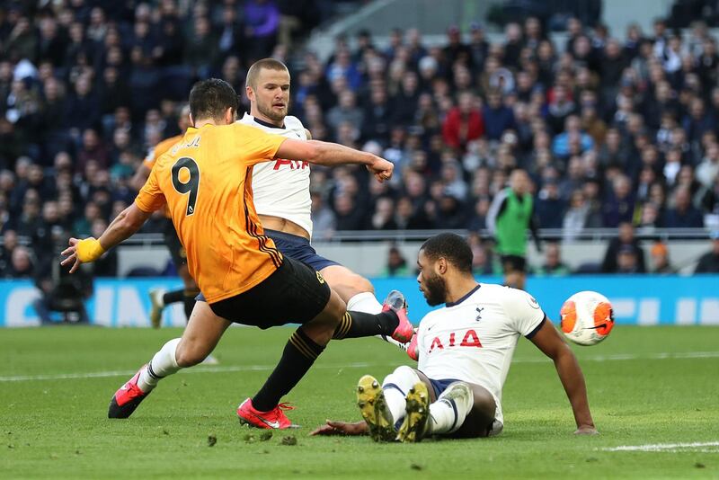 March 1: Spurs 2 Wolves 3 (Premier League). Raul Jiminez scored the winner as spurs were beaten for a third game in a row, following the Euro loss to Leipzig and London derby defeat to Chelsea in the league. The win moved Wolves above Spurs in the league and Mourinho's team currently sit seventh - five points behind fourth-placed Chelsea. PA