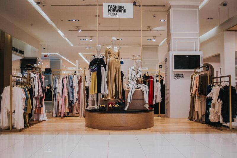 The FFWD pop-up is on at Galeries Lafayette in The Dubai Mall until April 15. Courtesy FFWD