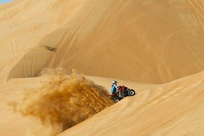 The Yamaha Raptor 700R has enough power to scale even the sharpest of inclines