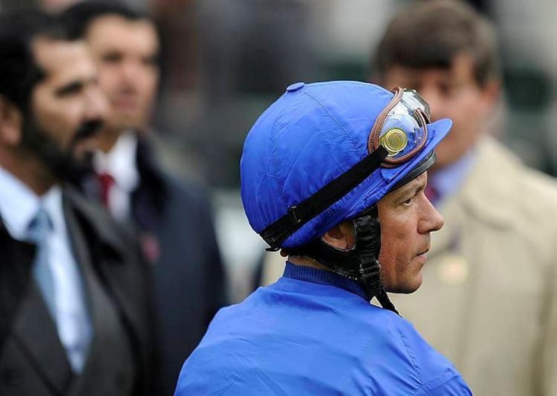 An unhappy looking Frankie Dettori does not have age on his side. Alan Crowhurst / Getty Images