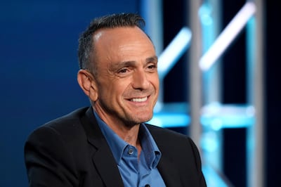 FILE - In this Jan. 16, 2020 file photo, Hank Azaria speaks during the AMC Networks TCA 2020 Winter Press Tour in Pasadena, Calif. Azaria told the industry blog, slashfilm.com, that he has no plans to continue voicing his character of Apu on â€œThe Simpsons.â€ But that isn't to say the Indian immigrant convenience store owner Azaria brought alive for 30 years won't live on. Producers and Fox Broadcasting Co. wouldn't confirm to The Associated Press Azaria's exit or an end to Apu, a recurring character that has drawn criticism for reinforcing racial stereotypes. There was no immediate reply Saturday, Jan. 18 from Azariaâ€™s publicist. (Photo by Willy Sanjuan/Invision/AP)