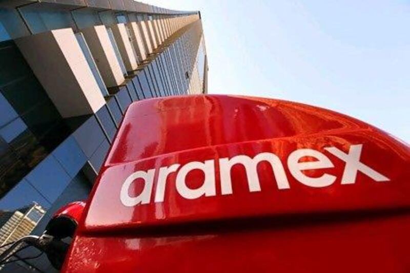 Aramex reported a 43% drop in 2020 full-year net profit on higher costs and provisions.. Pawan Singh / The National