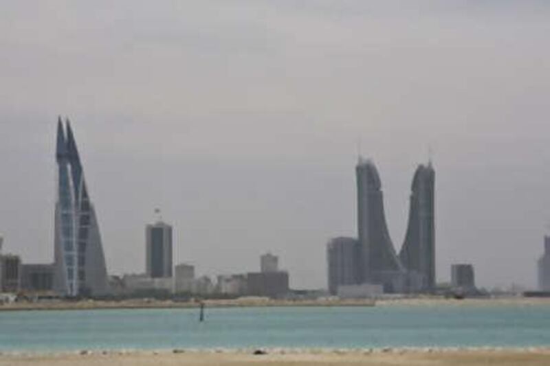 Manama skyline.