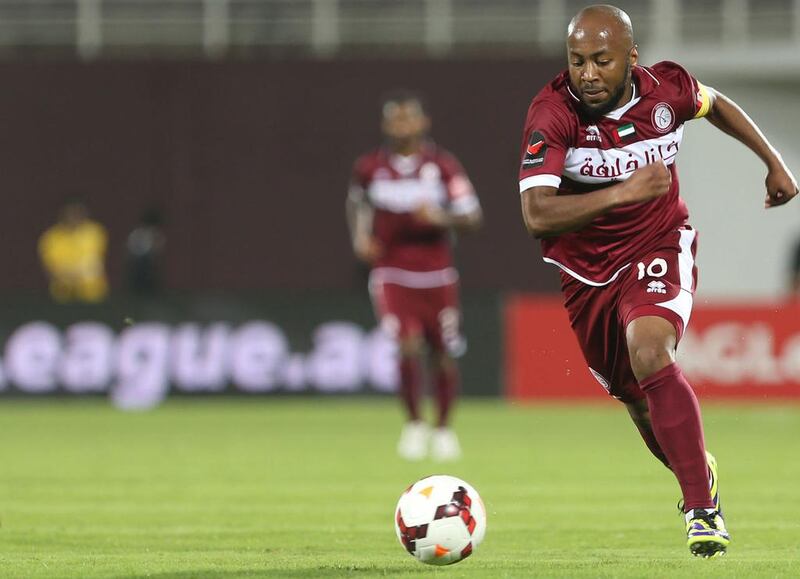 Ismail Matar, for so long the UAE’s golden boy, is an important presence in his national team’s dressing room. Delores Johnson / The National