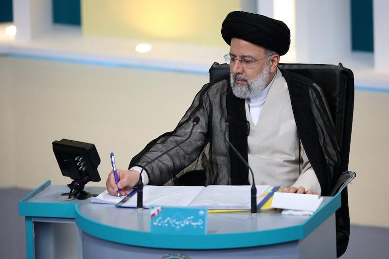 Judiciary chief Ebrahim Raisi is being seen as the favourite to win the presidential race. AFP