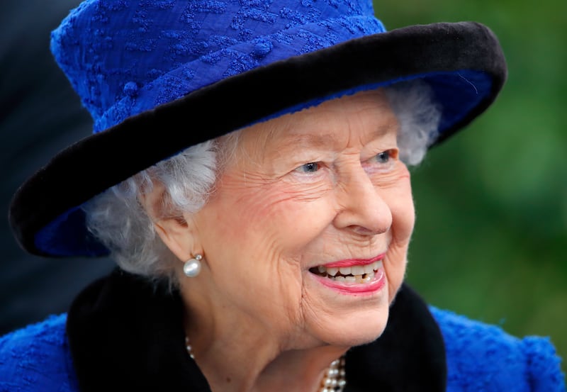 Queen Elizabeth attends the Qipco British Champions Day at Ascot Racecourse in October.