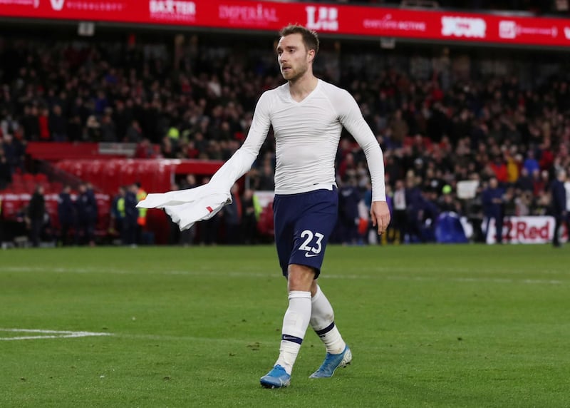 Soccer Football - FA Cup - Third Round - Middlesbrough v Tottenham Hotspur - Riverside Stadium, Middlesbrough, Britain - January 5, 2020  Tottenham Hotspur's Christian Eriksen after the match   Action Images via Reuters/Lee Smith