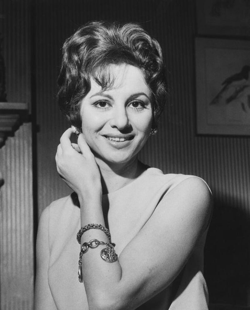 The Egyptian actress Faten Hamama acted in more than 100 films in a career that began when she was a child. Douglas Miller / Keystone / Getty Images