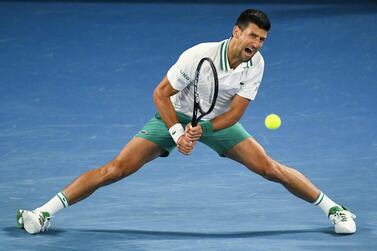 Novak Djokovic defeated Milos Raonic in the Australian Open fourth round but injury could still scupper his title hopes. EPA