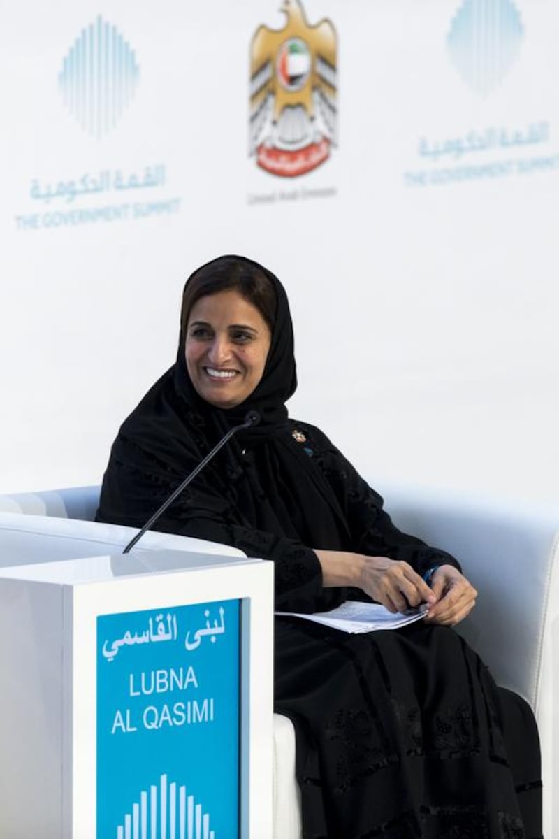 Sheikha Lubna Al Qasimi,‘most powerful Arab woman’. Reem Mohammed / The National