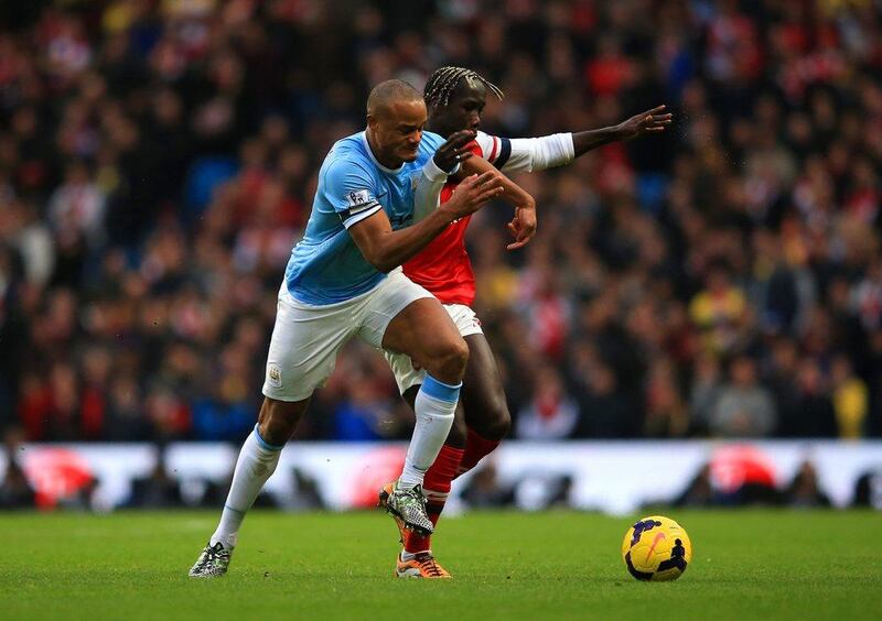 Centre-back: Vincent Kompany, Manchester City. The captain played positive and constructively as he took the attack to Arsenal. Richard Heathcote / Getty Images